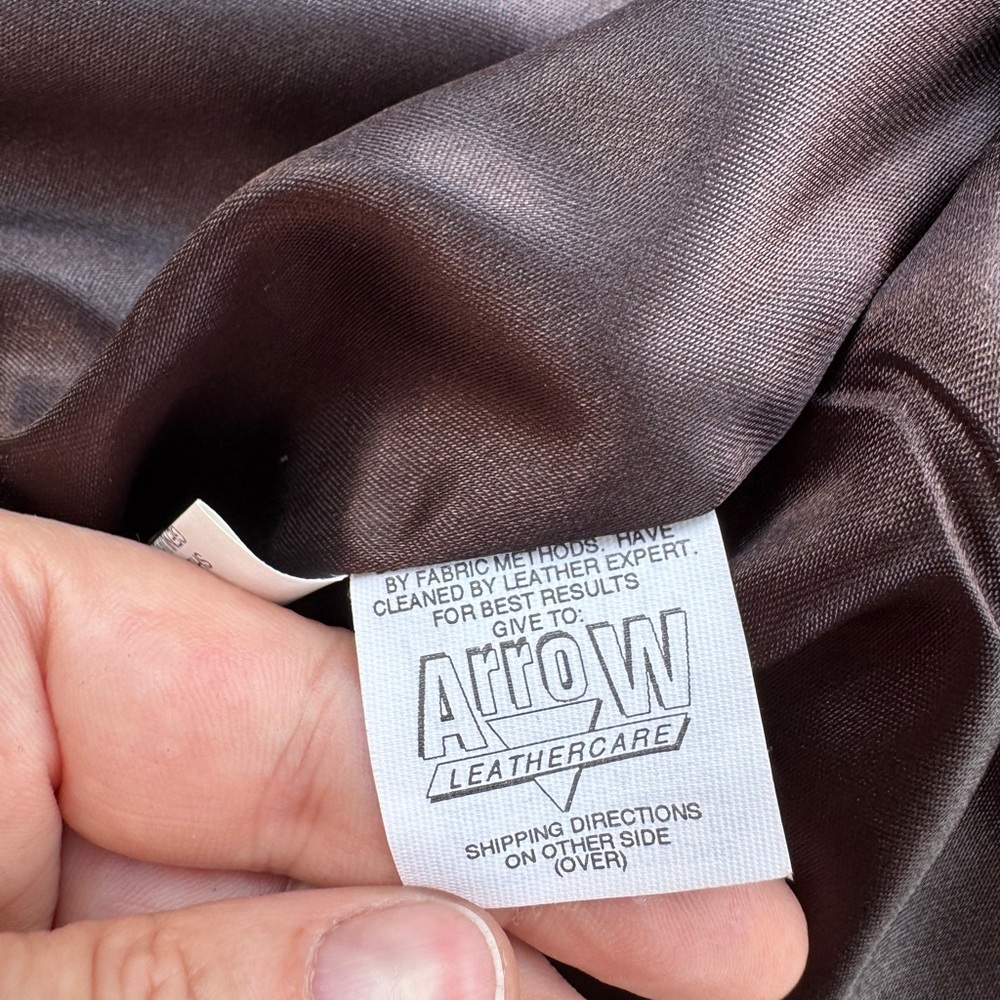 Harold’s Vintage Genuine Suede Leather Vest Brown Zip Western Boho Womens L - Picture 11 of 13